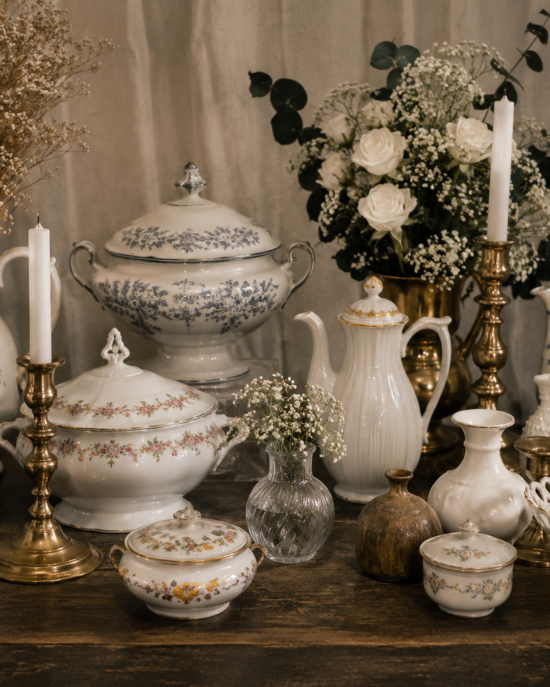 Porcelaine & Bohème decoration table 2 (1)